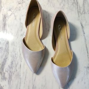 *SOLD* CL by Chinese Laundry Rose Gold Flats Size 8.5